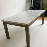 Marble coffee table