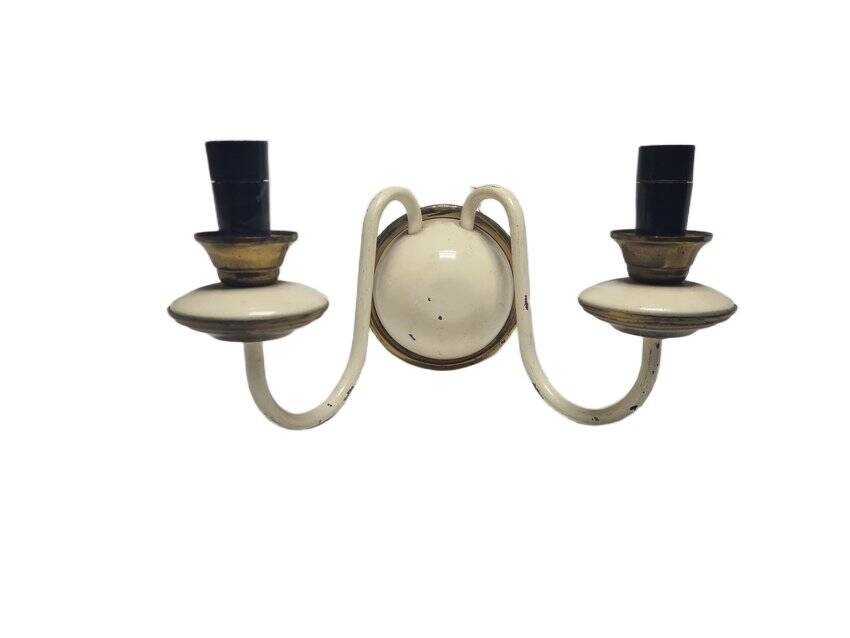2-armed wall lamp from Elmet Zabrze, Poland, 1970s