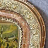 Golden mirror