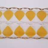 vintage pressed molded glass top