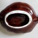 Vallauris vintage leaf ashtray bowl empty pocket