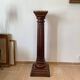 Sellette colonne xixeme en bois