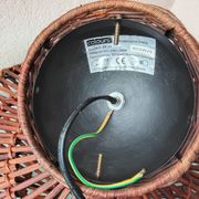 Suspension en rotin
