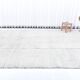 7x12 Soft Pastel Blue Handmade Vintage Rug, 206x357Cm
