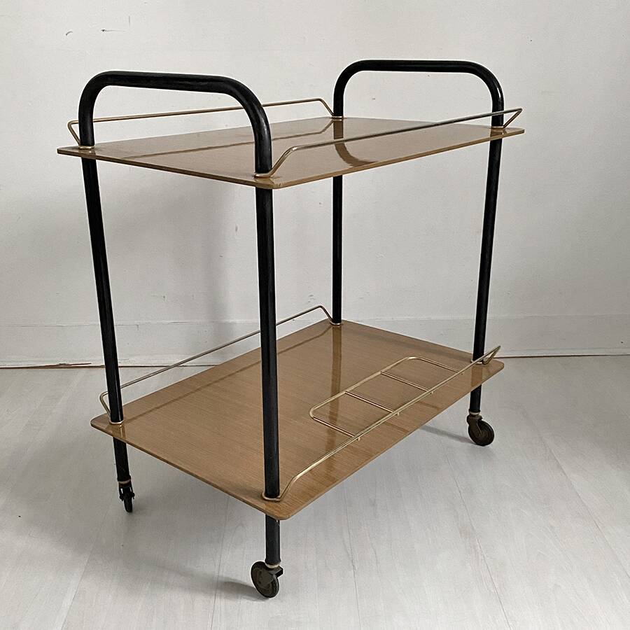 Vintage 60's serving trolley