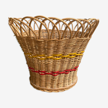 Vintage paper basket
