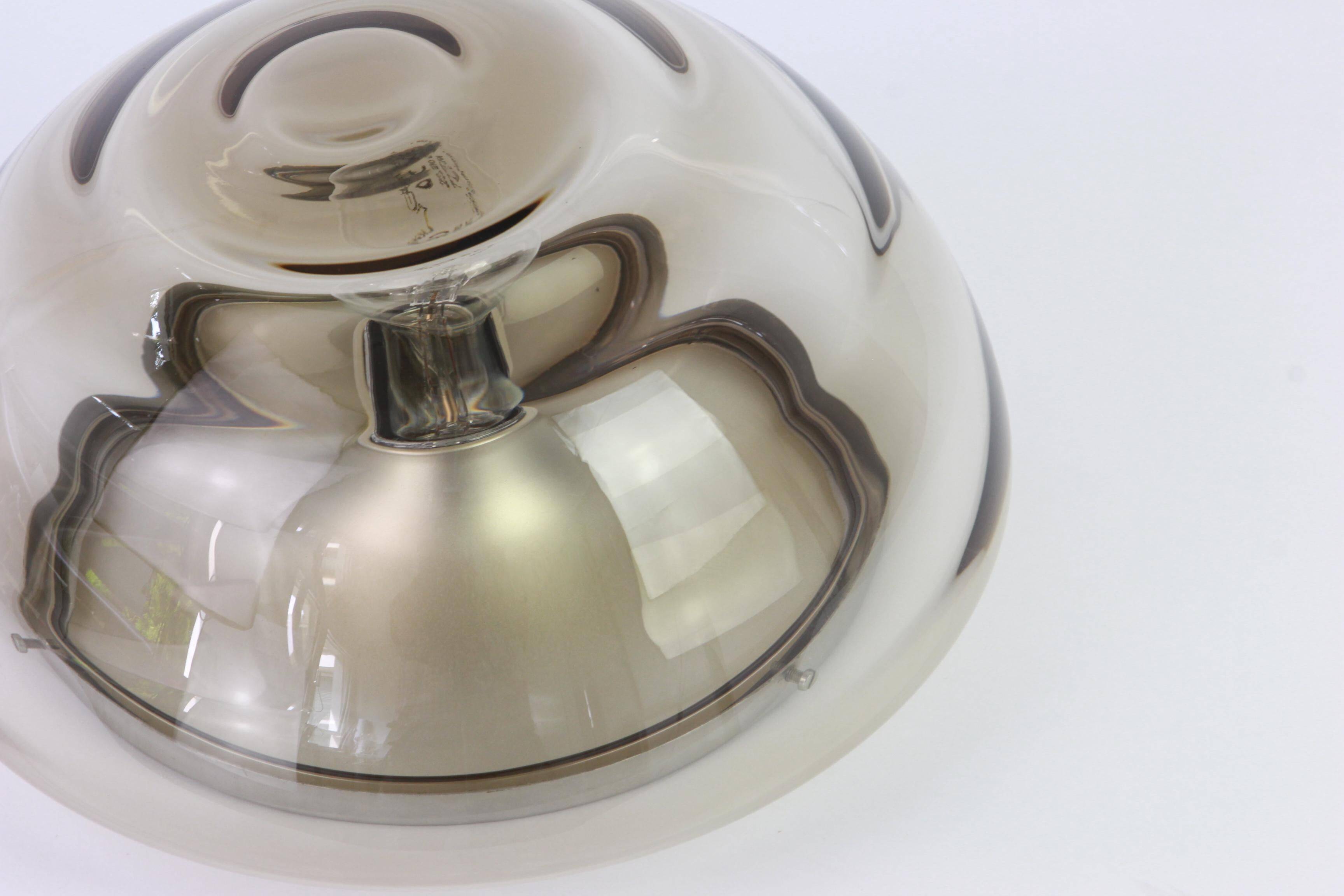 Large ceiling light or Sputnik wall sconce by Cosack, Germany, 1970s.