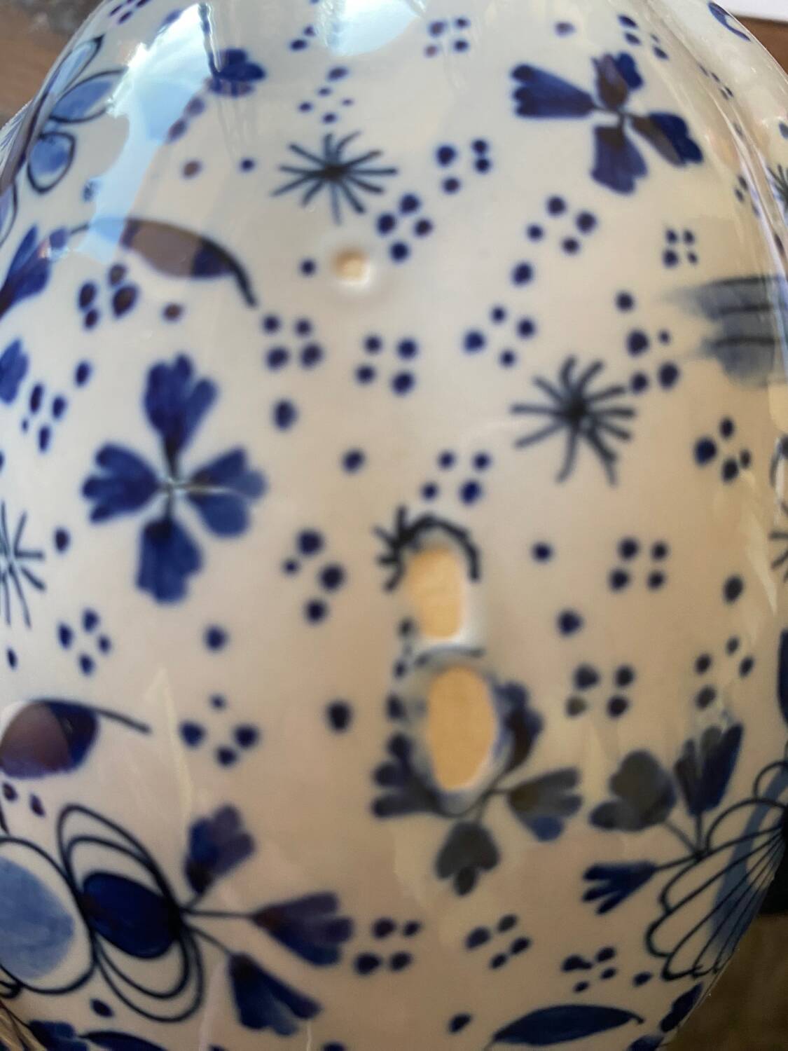 Boch Frères pitcher in Delft earthenware