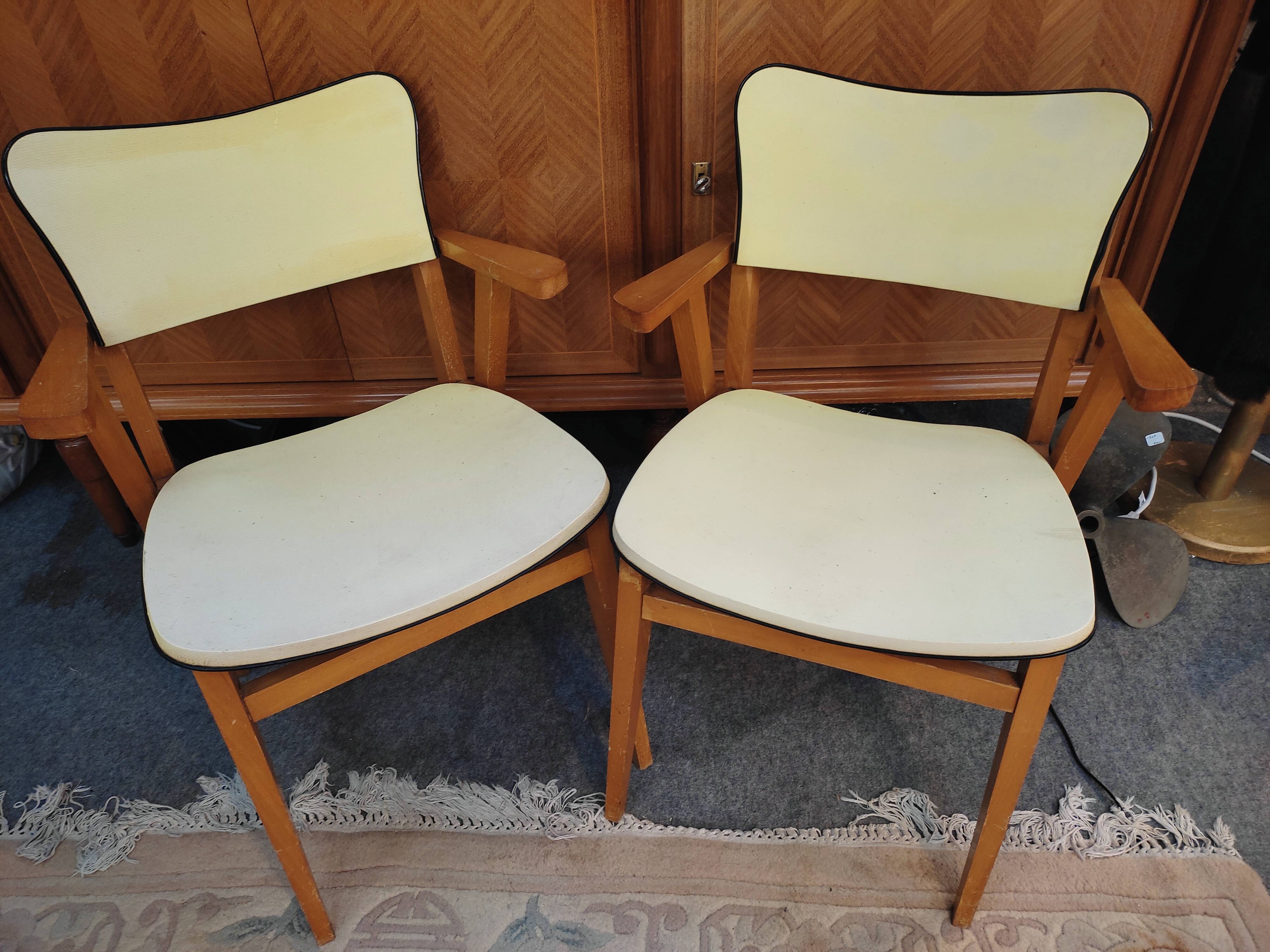 Pair of vintage armchairs