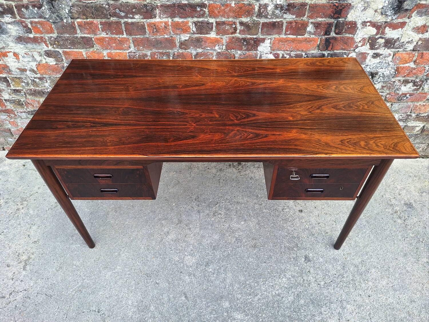 Arne Vodder rosewood desk, Danish designer furniture