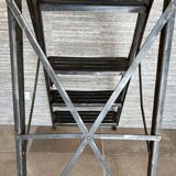 Manufrance 1930 industrial metal stepladder