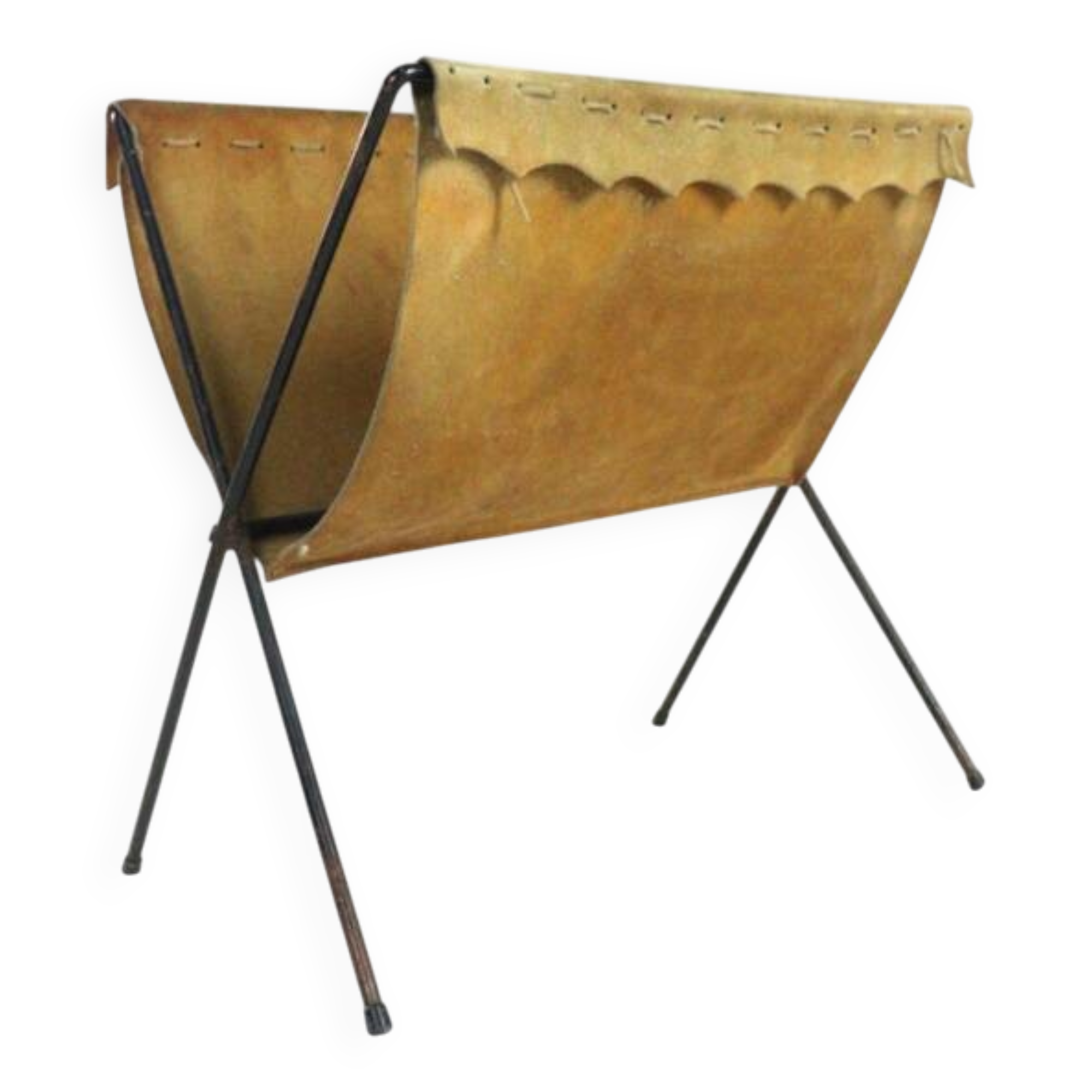 Nubuck magazine rack