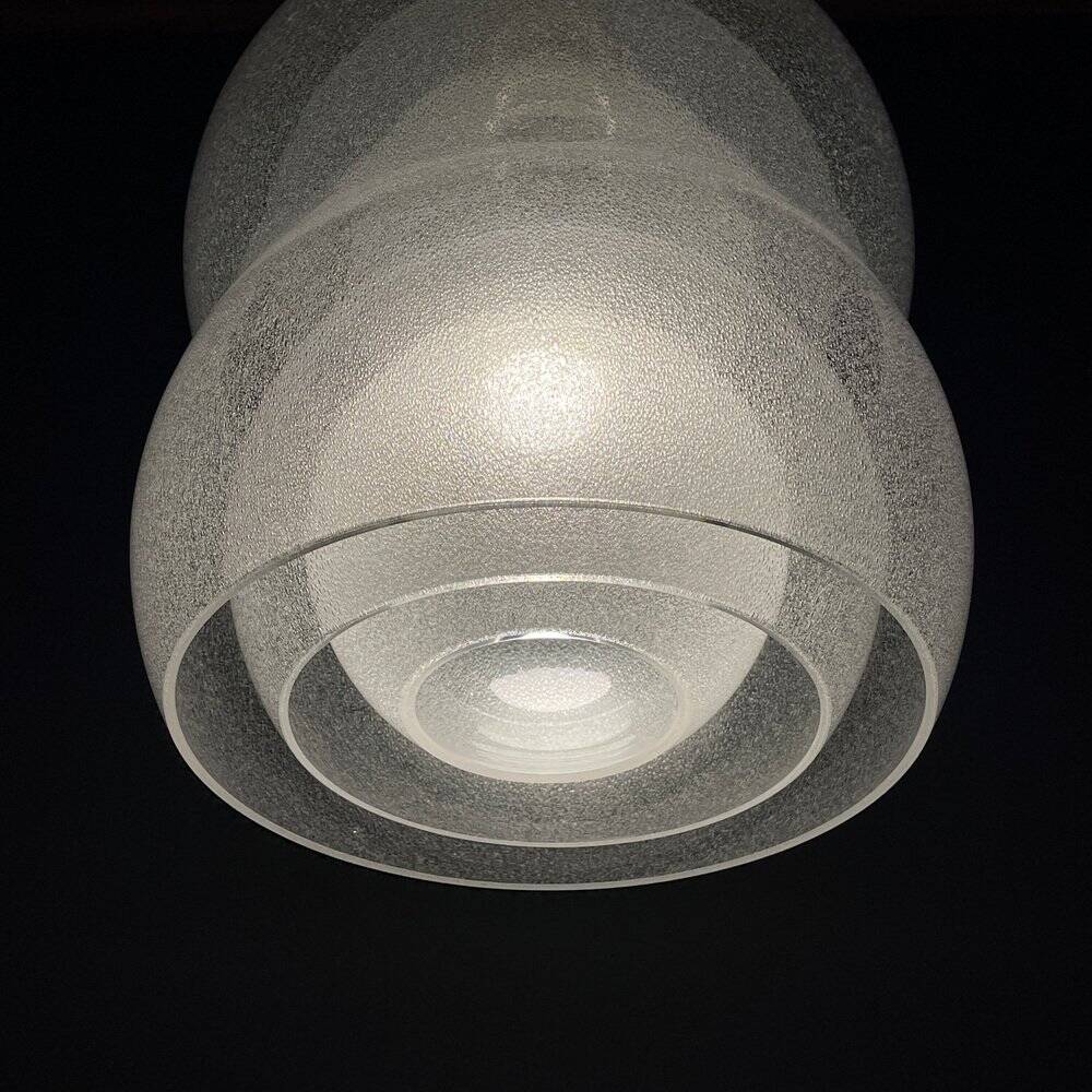 Suspended Murano lamp attributed to Mazzega, Italy, 1960s.