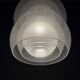 Suspended Murano lamp attributed to Mazzega, Italy, 1960s.