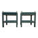 Paire de tables de chevets ou bouts de canapé 1970