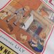 Lithographed poster heating Deville
