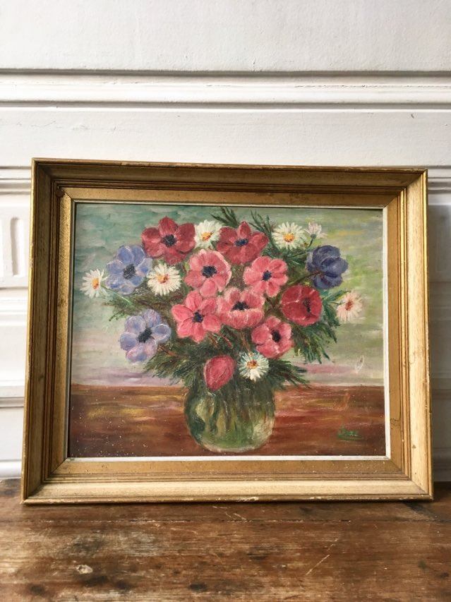 Painting still life in oil