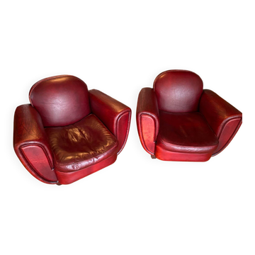 Vintage club chairs