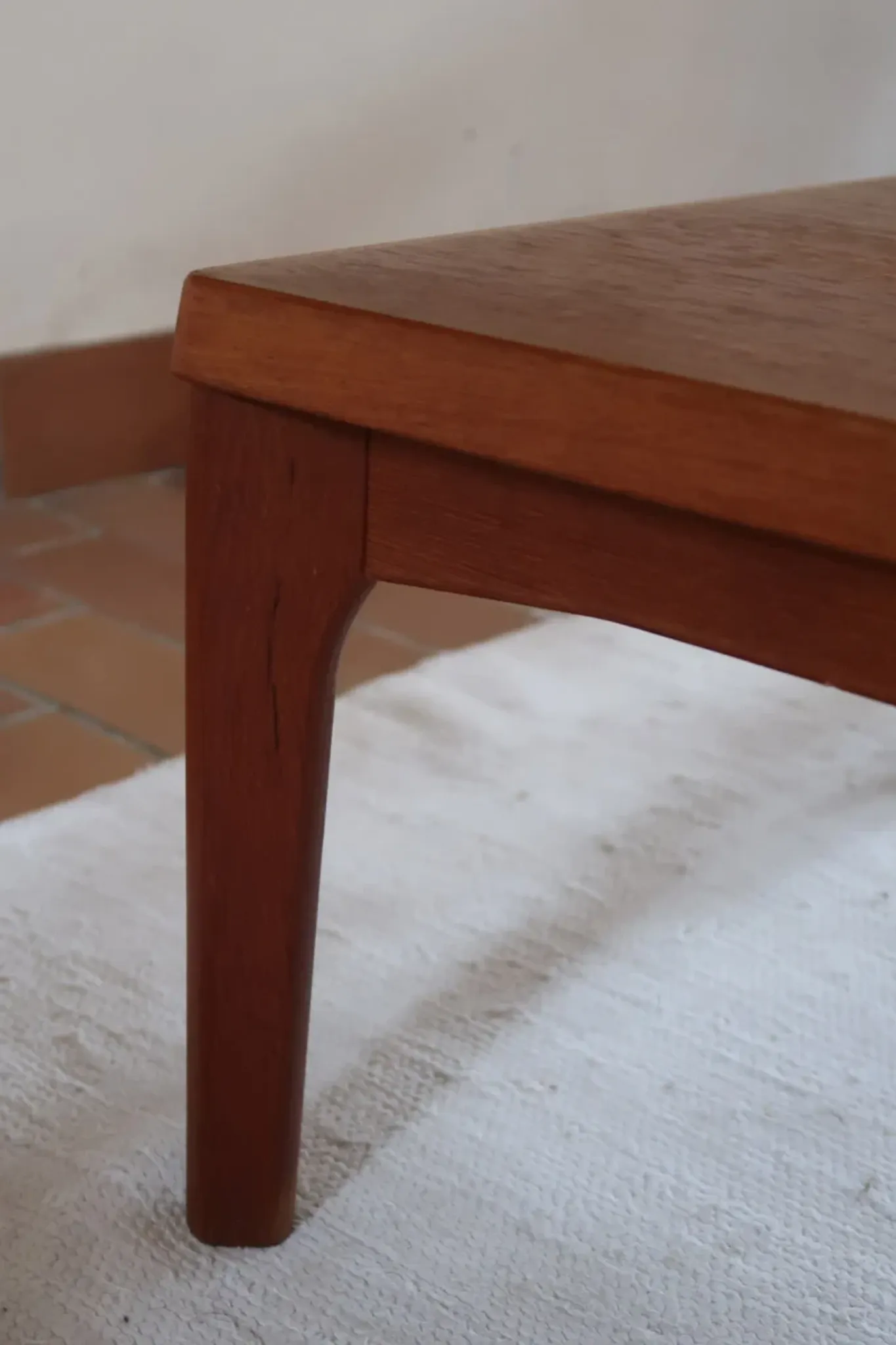 Henning Kjaernulf coffee table for Vejle Mobelfabrik in teak – Denmark, 1960s