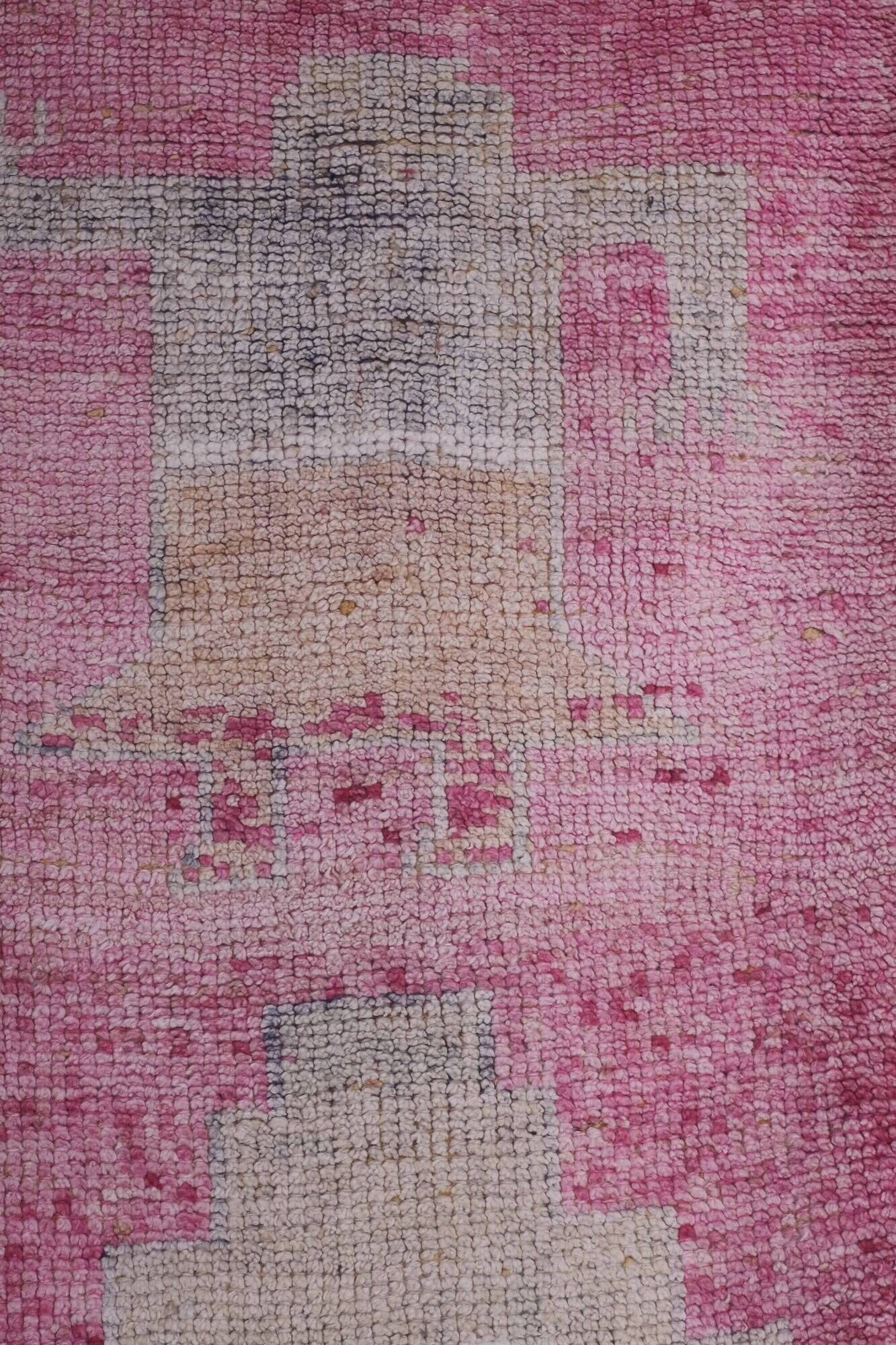 Vintage Turkish hallway rug 91x300 cm