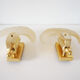Pair of glass shell appliques