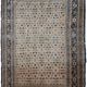 Handmade antique Persian Tabriz Hajalili rug 4.2' x 6.5' (128cm x 198cm) 1880s - 1B693