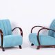 Art Deco Armchairs by J. Halabala for Up Zavody, Czech, 1930s, Set of 2