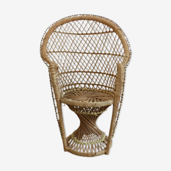 Emmanuelle mini rattan armchair