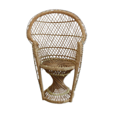 Fauteuil Emmanuelle mini en rotin