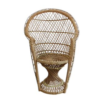 Emmanuelle mini rattan armchair