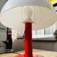 Lampe de bureau en métal laqué