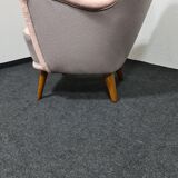 One vintage 50s lounge chair by bergmann gestelle