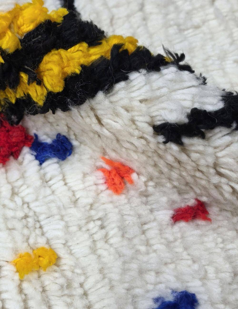 Tapis Azilal Marocain Coloré - 300 x 190 cm