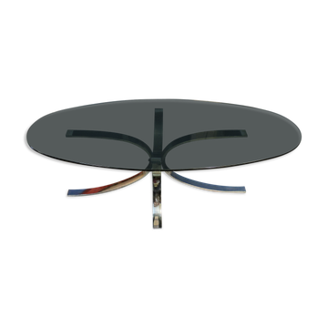 Table basse space age 1970