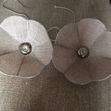 2 flower hangings