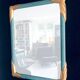 Hollywood Regency Style Framed Mirror from Deknudt, Belgium, 1970s