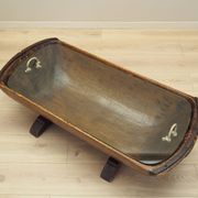 Pine coffee table, Italian design, 1960s, production: Italy