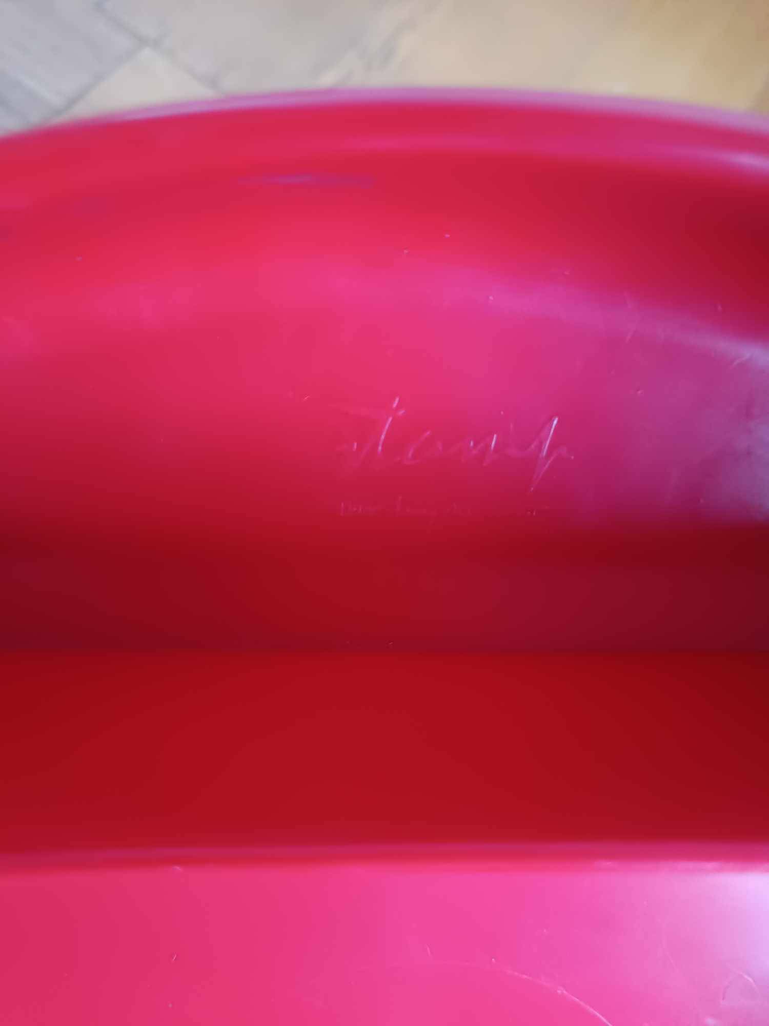 Pair of Stamp stools by Henry Massonnet, circa 1970.