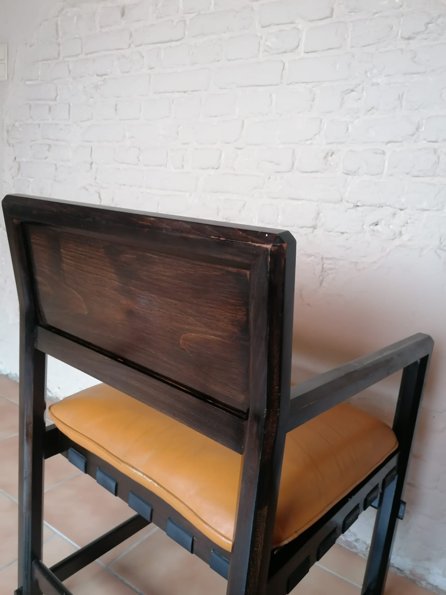 Wooden armchairs, design J.Wormley, Dunbar USA edition