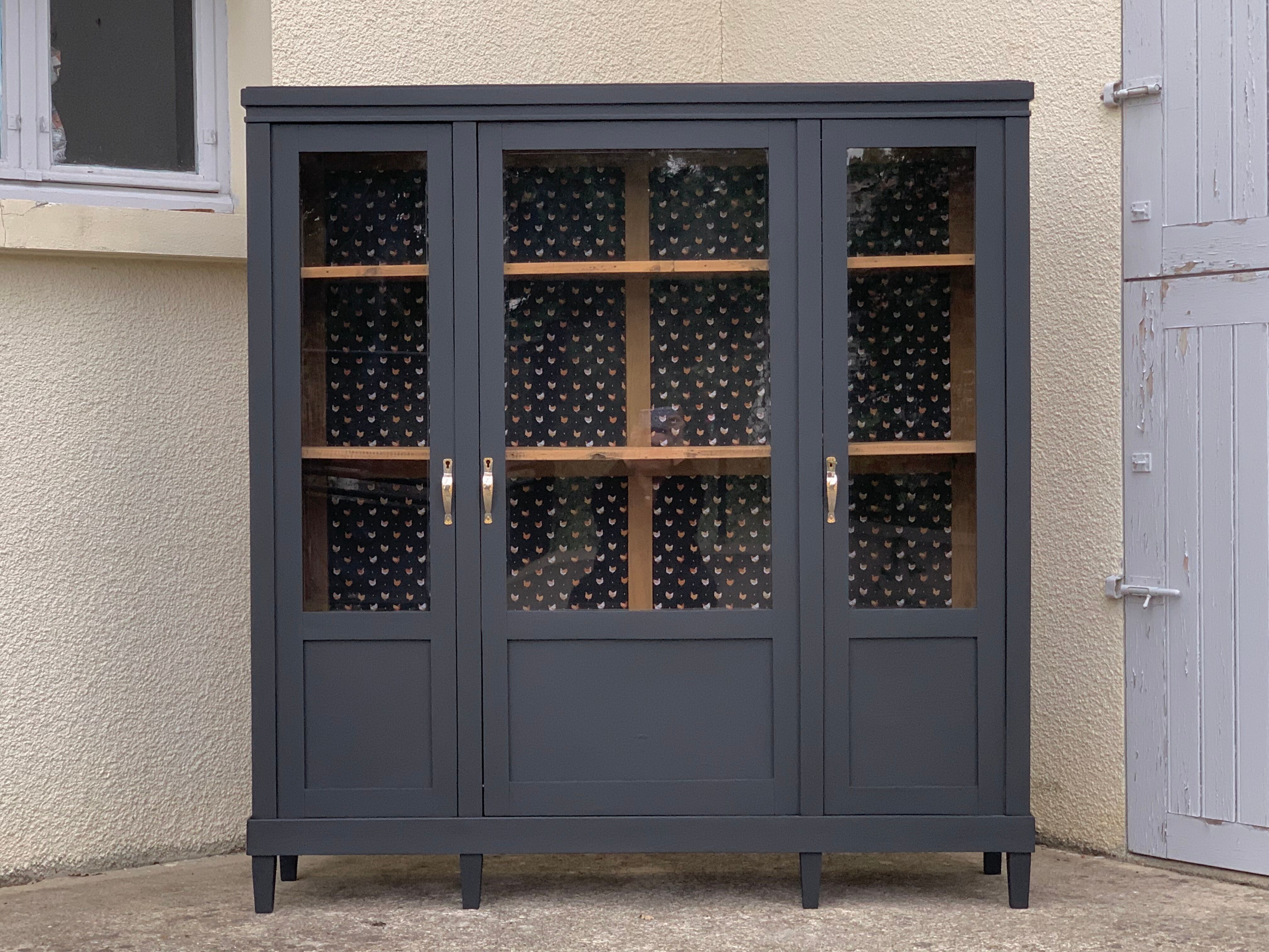 Removable glass cabinet art deco 1930