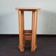 Table de bout en bois vintage années 80