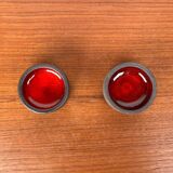 Small modern Danish studio pottery bowls from the mid-century, 1960s, set of 2.