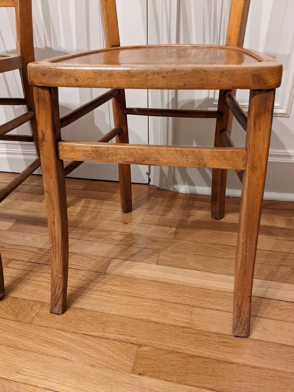 Pair of bistro chairs