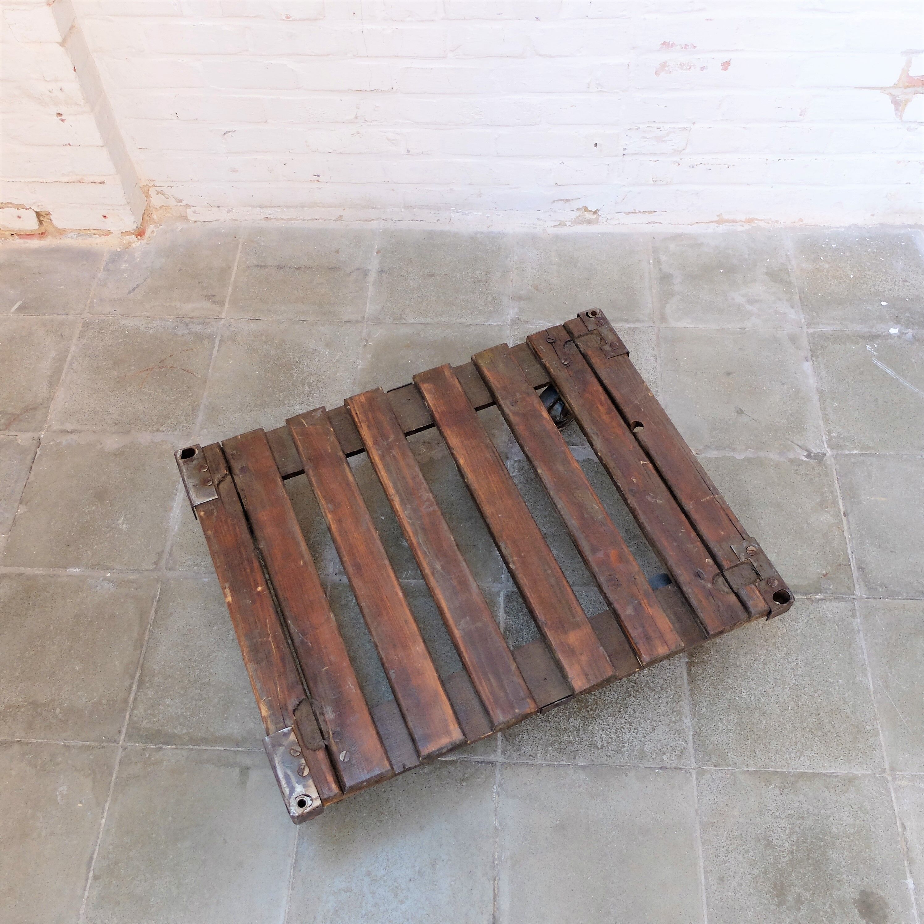 Industrial coffee table