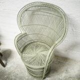 Emmanuelle armchair in buri