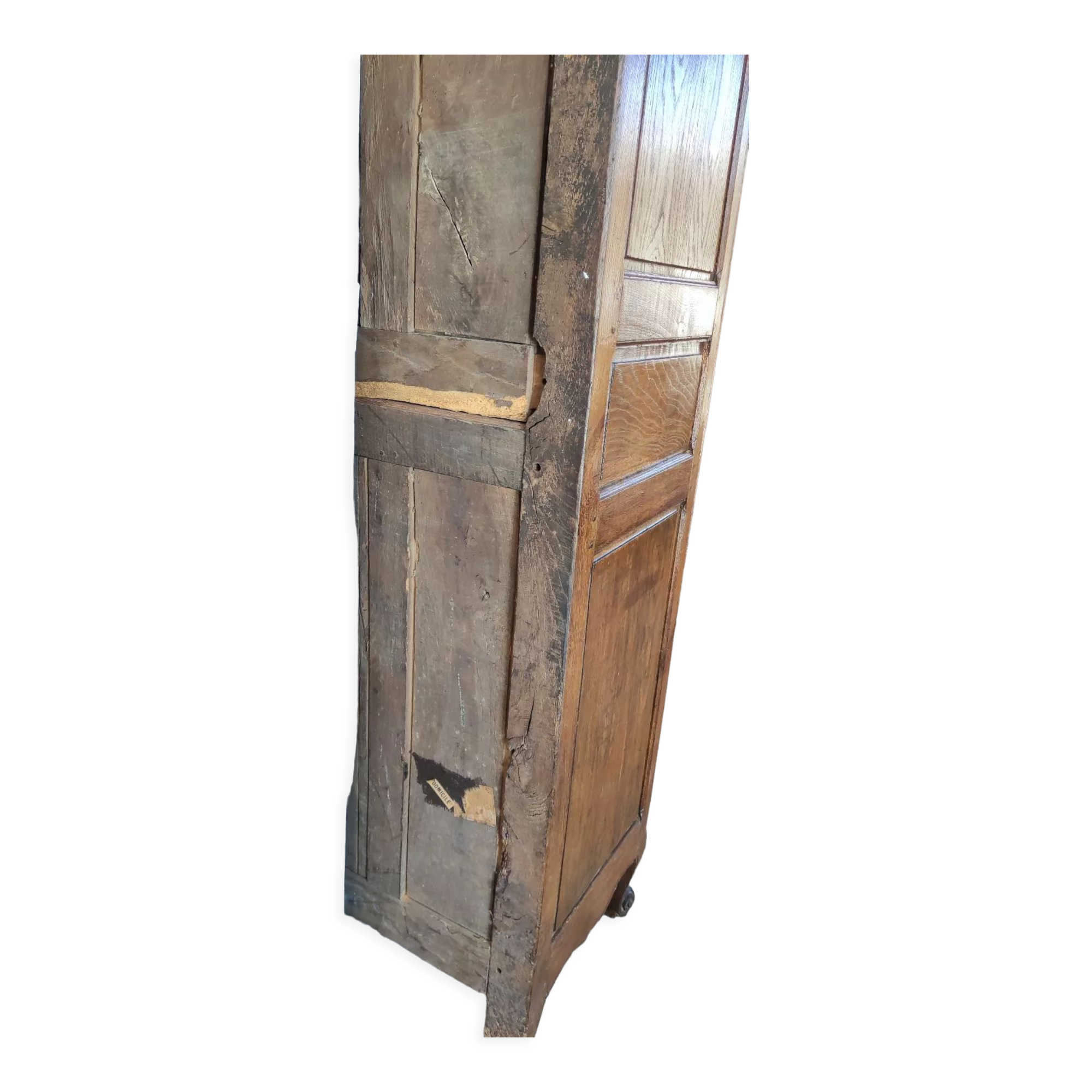 Louis XV two-door oak wardrobe