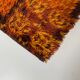 Original Scandinavian Square Pattern Rya Rug by Ege Taepper, 1960s, Denmark 96x161cm