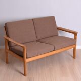 Mid-Century danish oak sofa by Sven Ellekaer for Komfort, 1960s