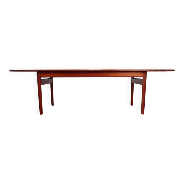 Table basse rare de Grete Jalk pour Poul Jeppesen