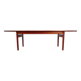 Table basse rare de Grete Jalk pour Poul Jeppesen